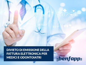 Esteso a tutto il 2021 il divieto per medici e odontoiatri di emettere fattura elettronica